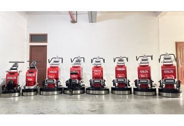 Ronlon Concrete Grinder Family are ready to go 