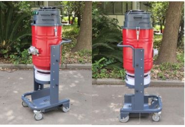 An RV3 industrial vacuum cleaner is about to be shipped to Indonesia