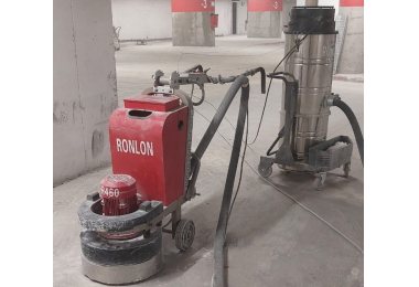 Israeli customers are using R460 floor grinder and S3 industrial vacuum cleaner