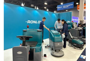 Successful Cooperation on Ride-On Floor Scrubbers at the 2024 ISSA Show in Las Vegas