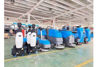 RONLON floor scrubbers are about to be shipped to the United States.