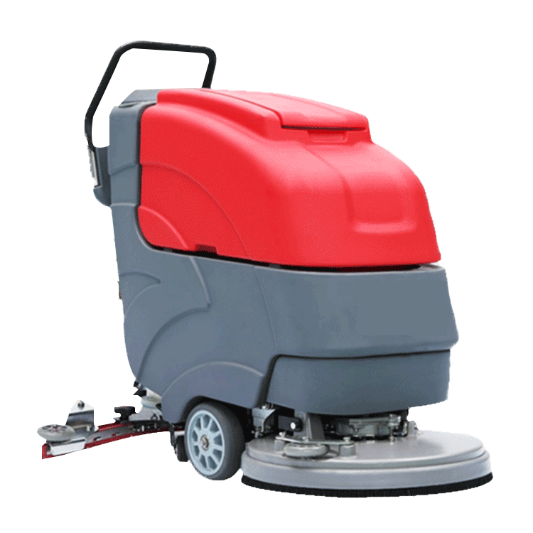 hand-push floor scrubber