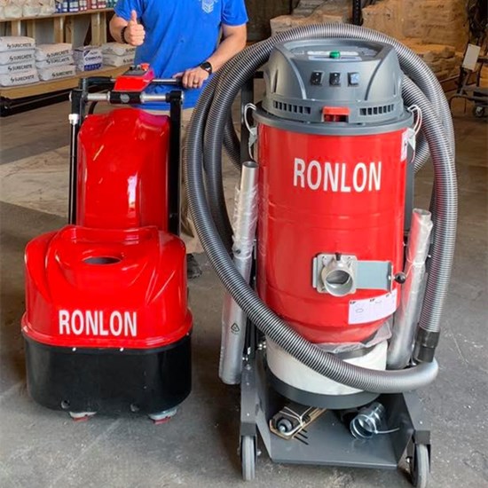 Dual disc floor grinder